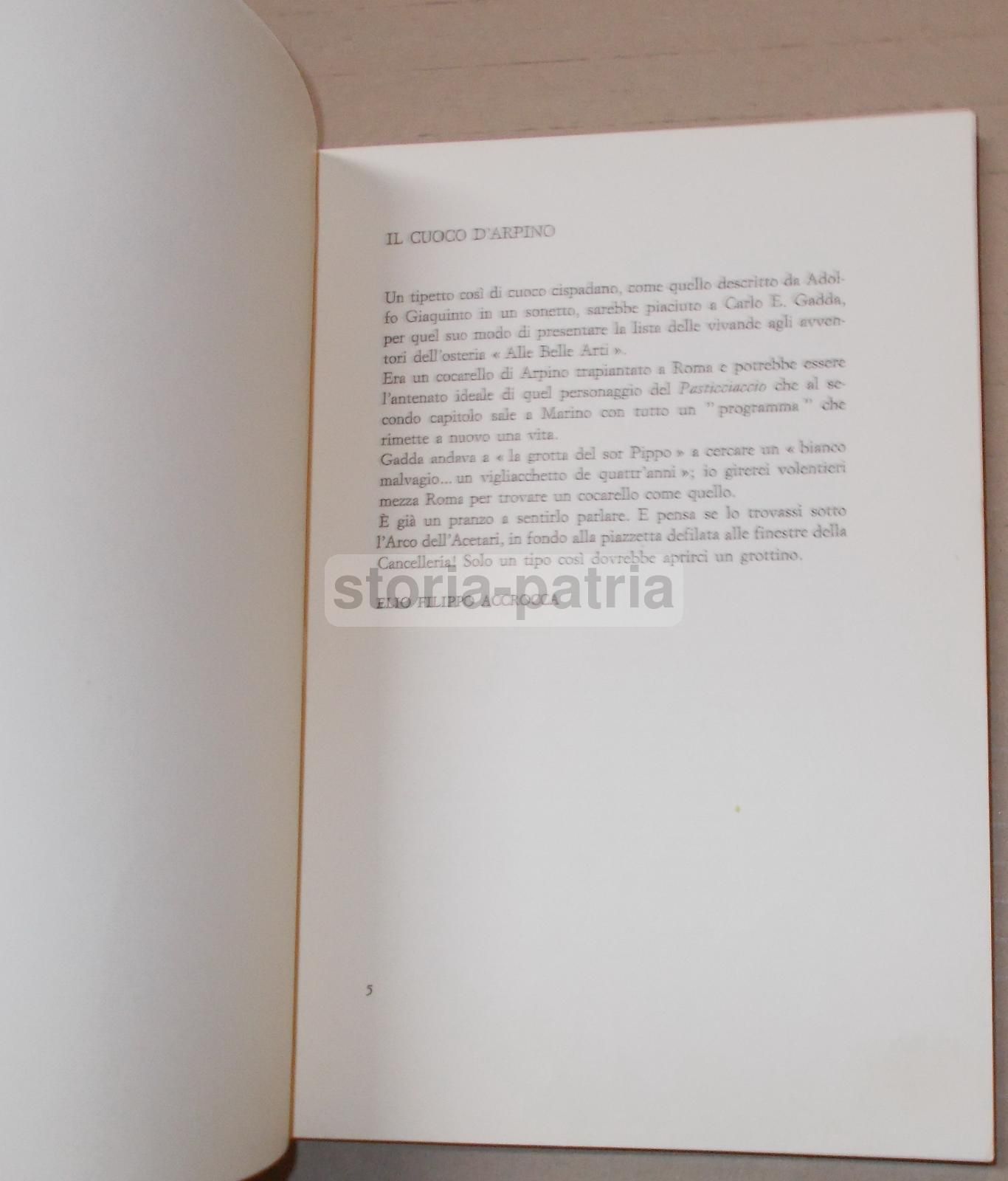 L'Apollo Buongustaio 1979: Mario Dell'Arco, Dragutescu, Gastronomia
