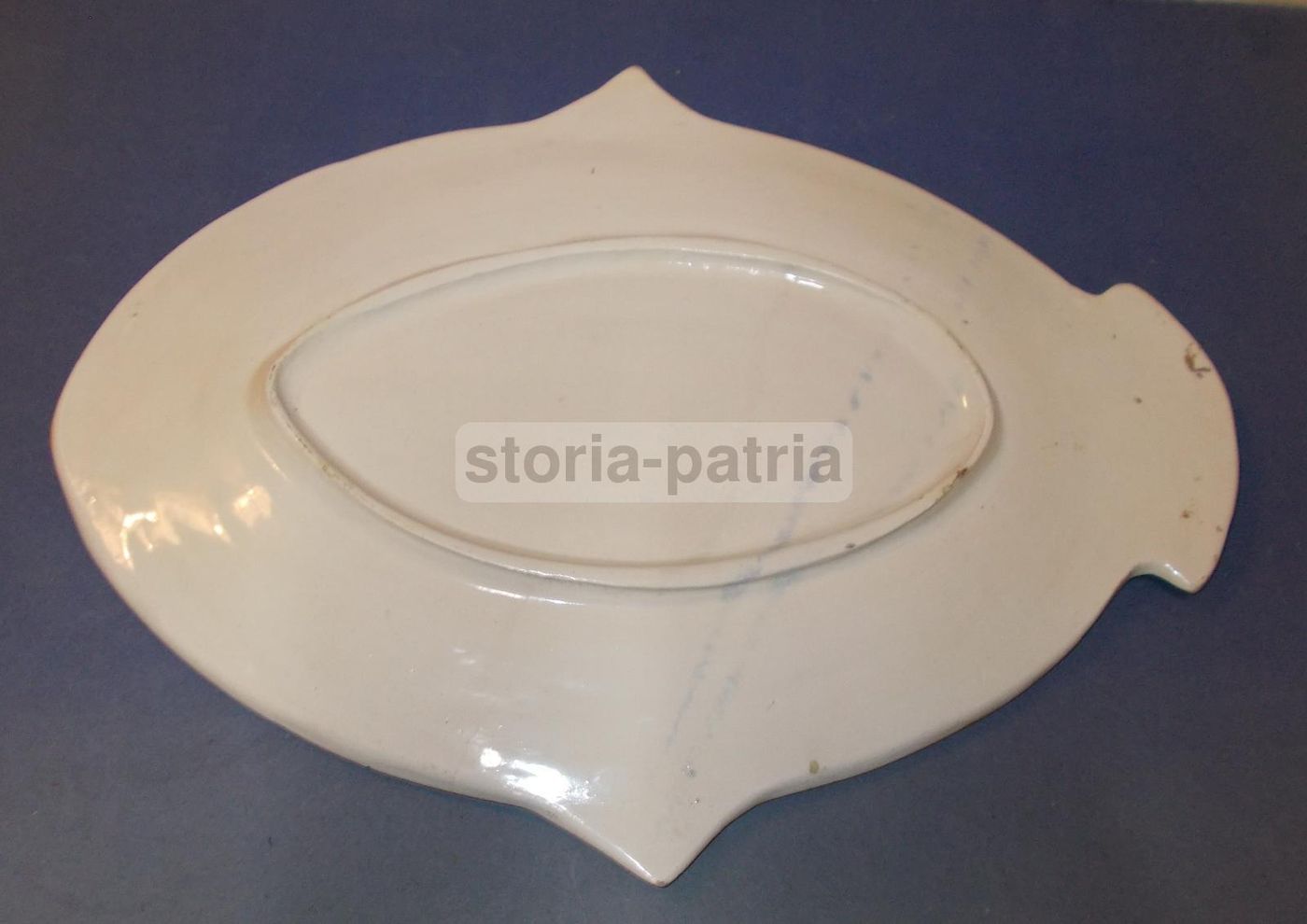 Vassoio Ceramica Pesce Policromo Vintage Anni '50 Italiano
