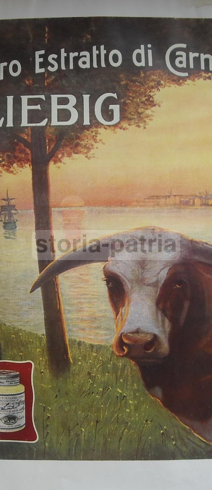 Pubblicità Liebig Estratto Di Carne E Pastiglie Marchesini 1914