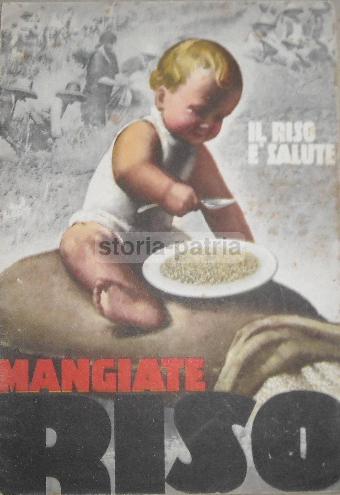 Ricettario Il Riso È Salute   Ente Nazionale Risi, 1933
