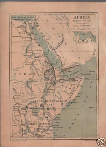 d'Albertis In Africa: Victoria Nyanza E Benadir 1906 Bergamo