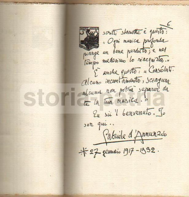 Confessioni Di Un Parlatore: Innocenzo Cappa, 1938, Con Lettera Di d'Annunzio