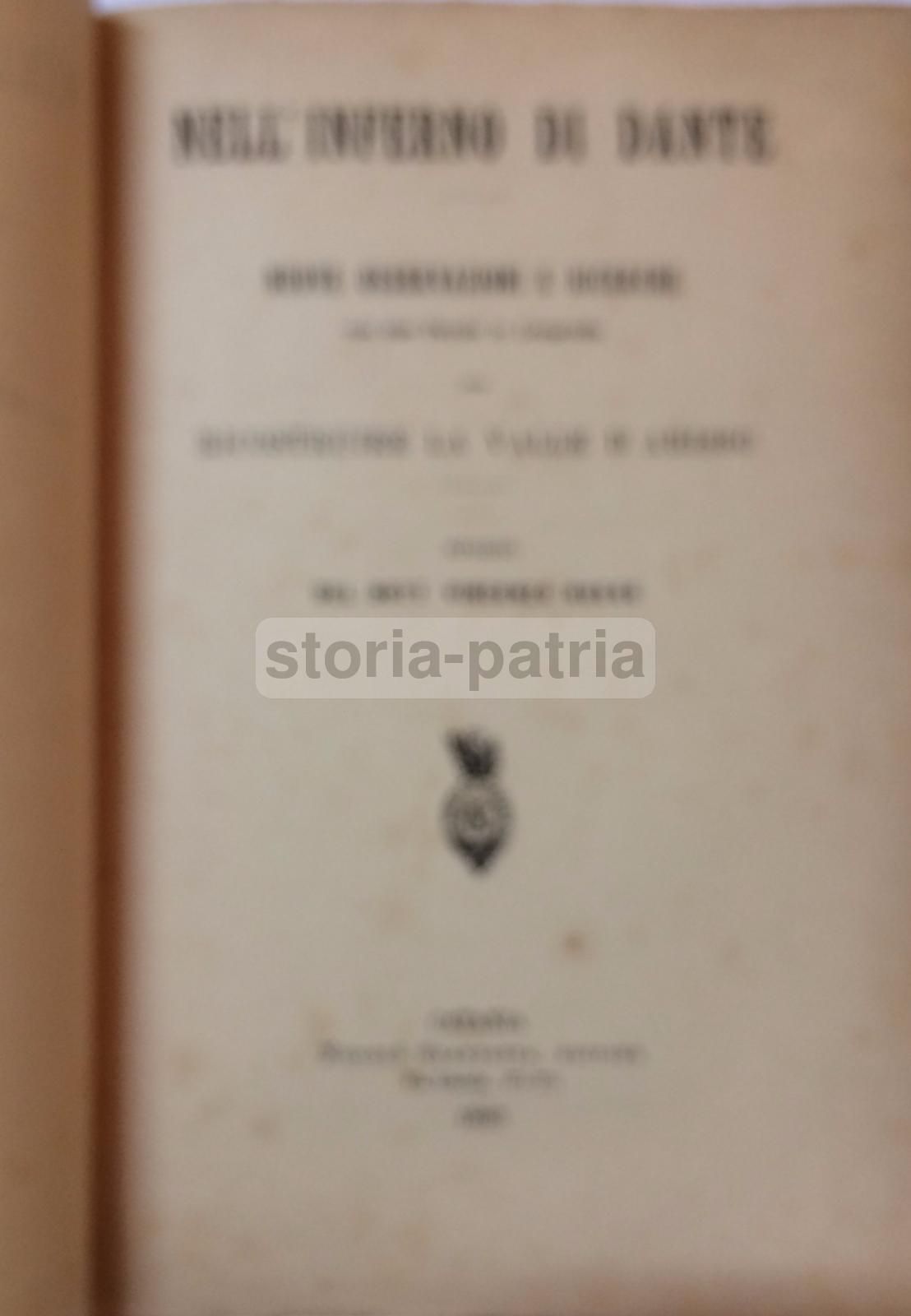 Russo Nell'Inferno Di Dante 1893 Malebolge Tavole Litografiche