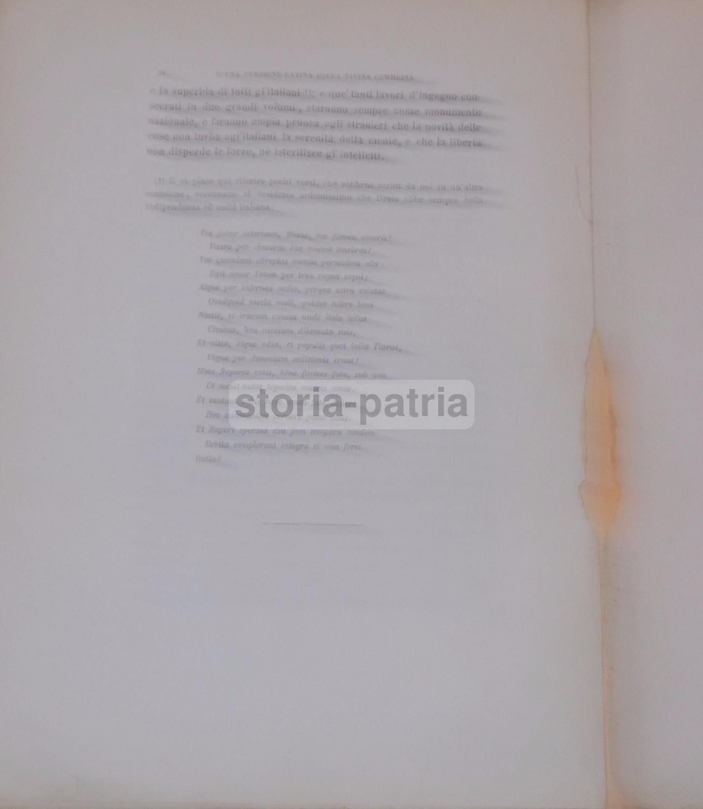 Quintino Guanciali, Intorno Ad Una Versione Latina Della Divina Commedia, 1868