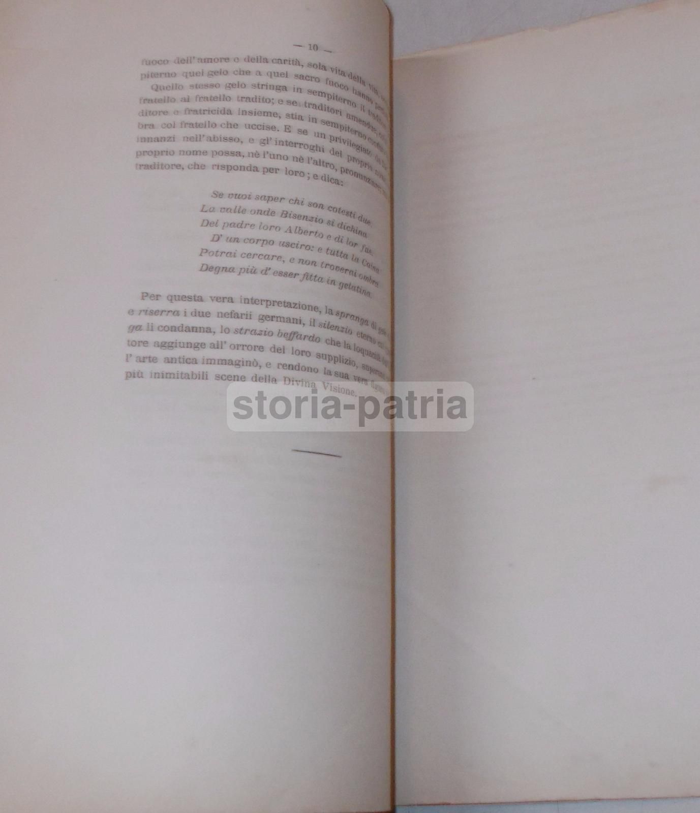 Note Alla Divina Commedia Di Antonio Ranieri, 1881 Napoli