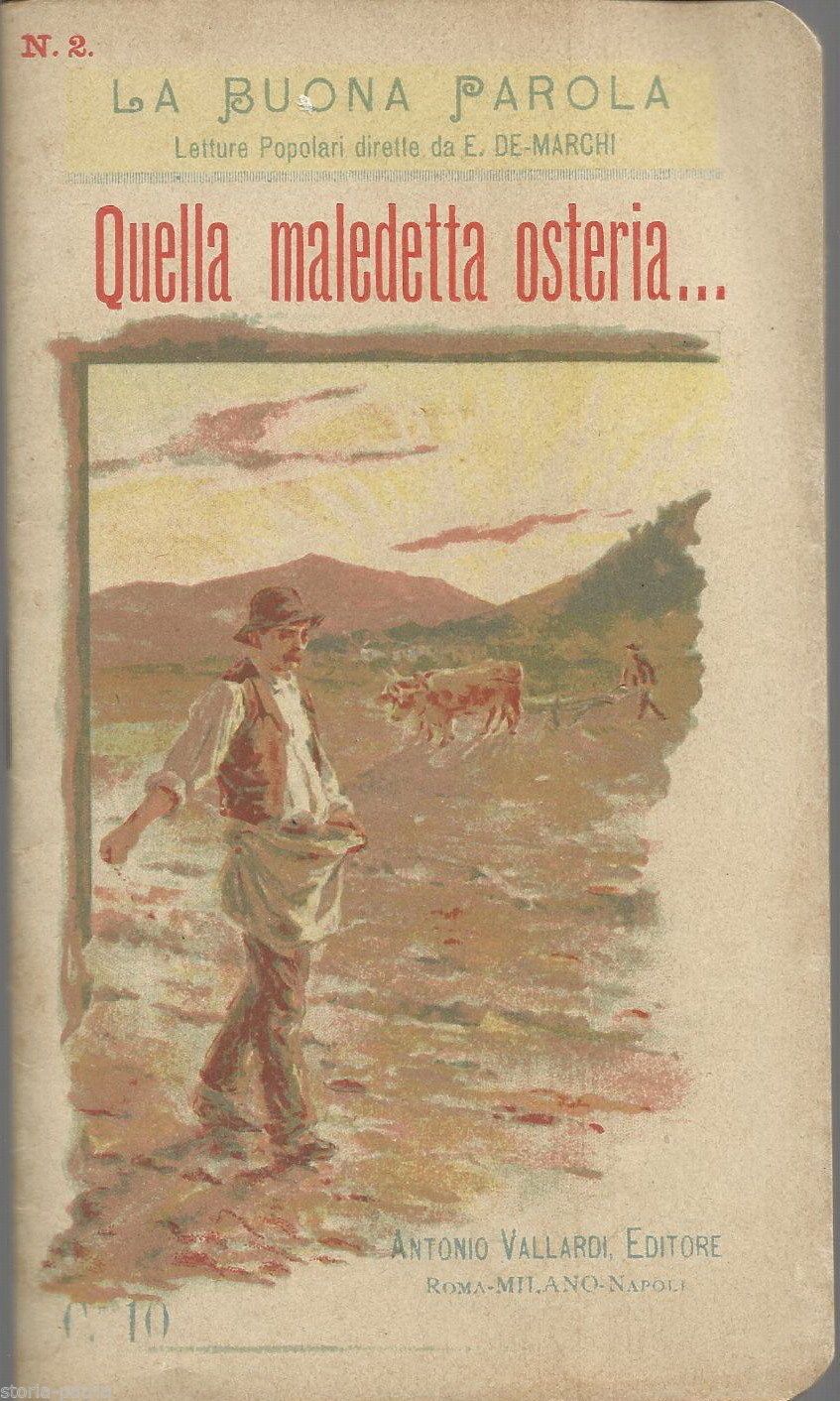 Quella Maledetta Osteria... La Buona Parola. Letture Popolari, 1899