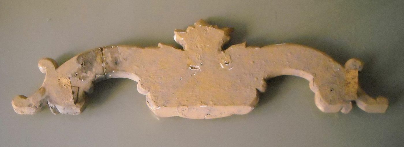 Cimasa Antica In Legno Dorato, Epoca Luigi Filippo, Circa 1850