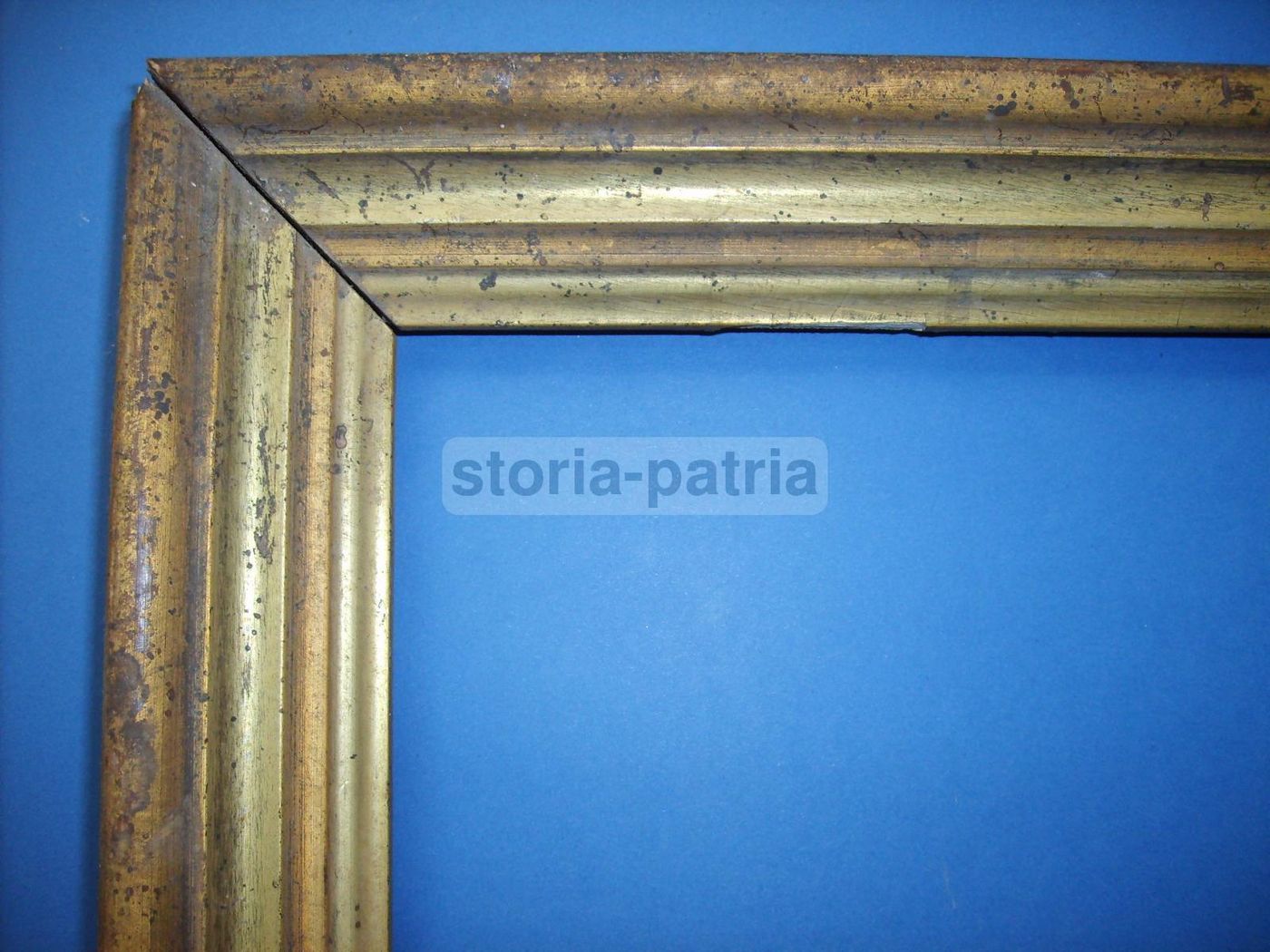 Cornice Antica Dorata Fine '800 Inizio '900, Cm 49x36