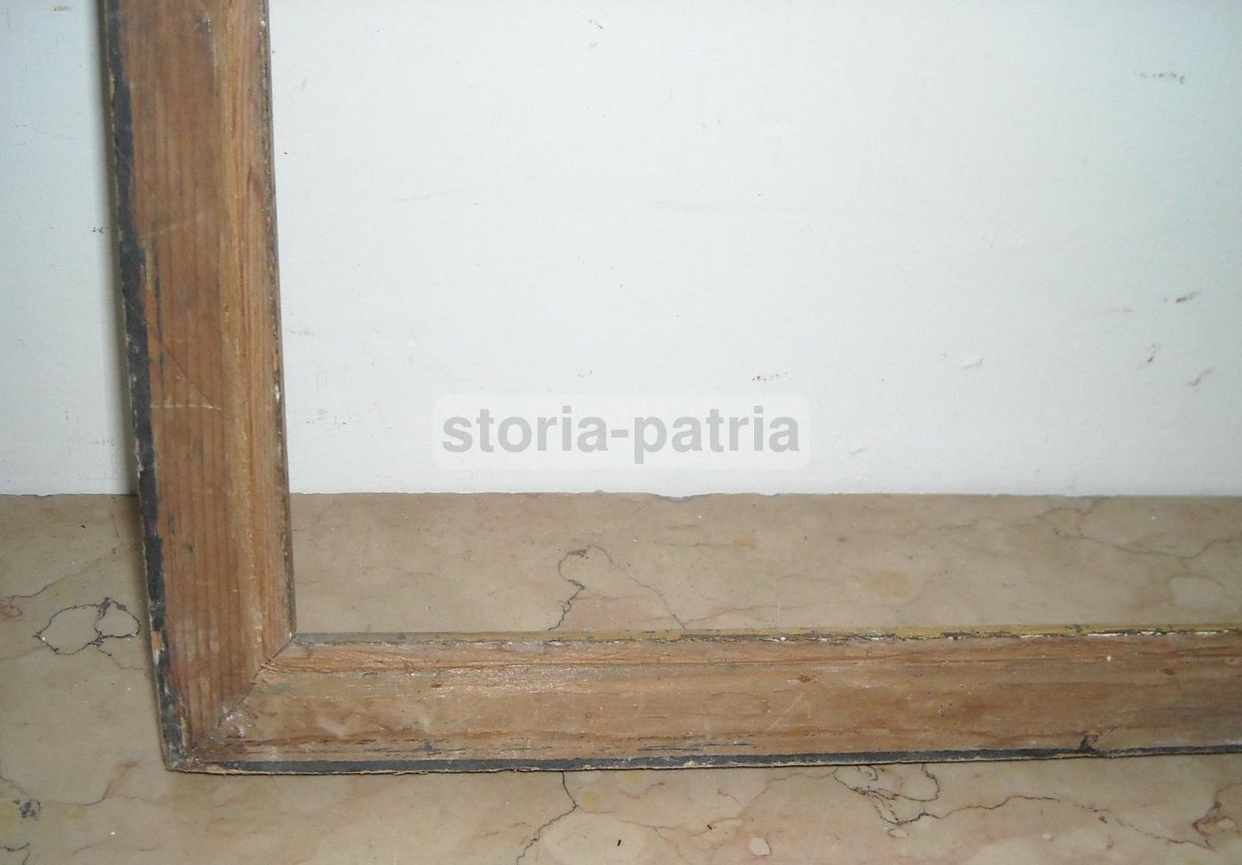 Cornice Antica Laccata E Dorata, Fine '800 Inizio '900