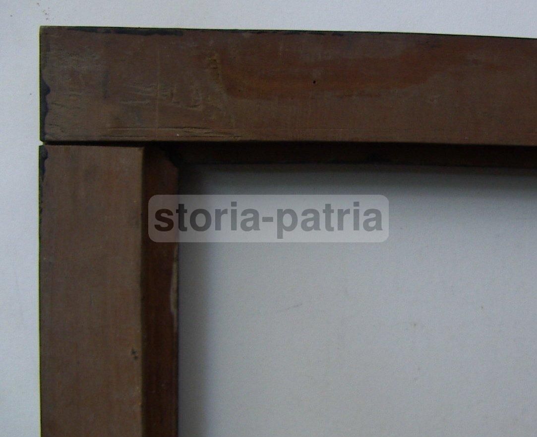 Antica Cornice In Legno Ebanizzato, Prima Metà Del XIX Secolo