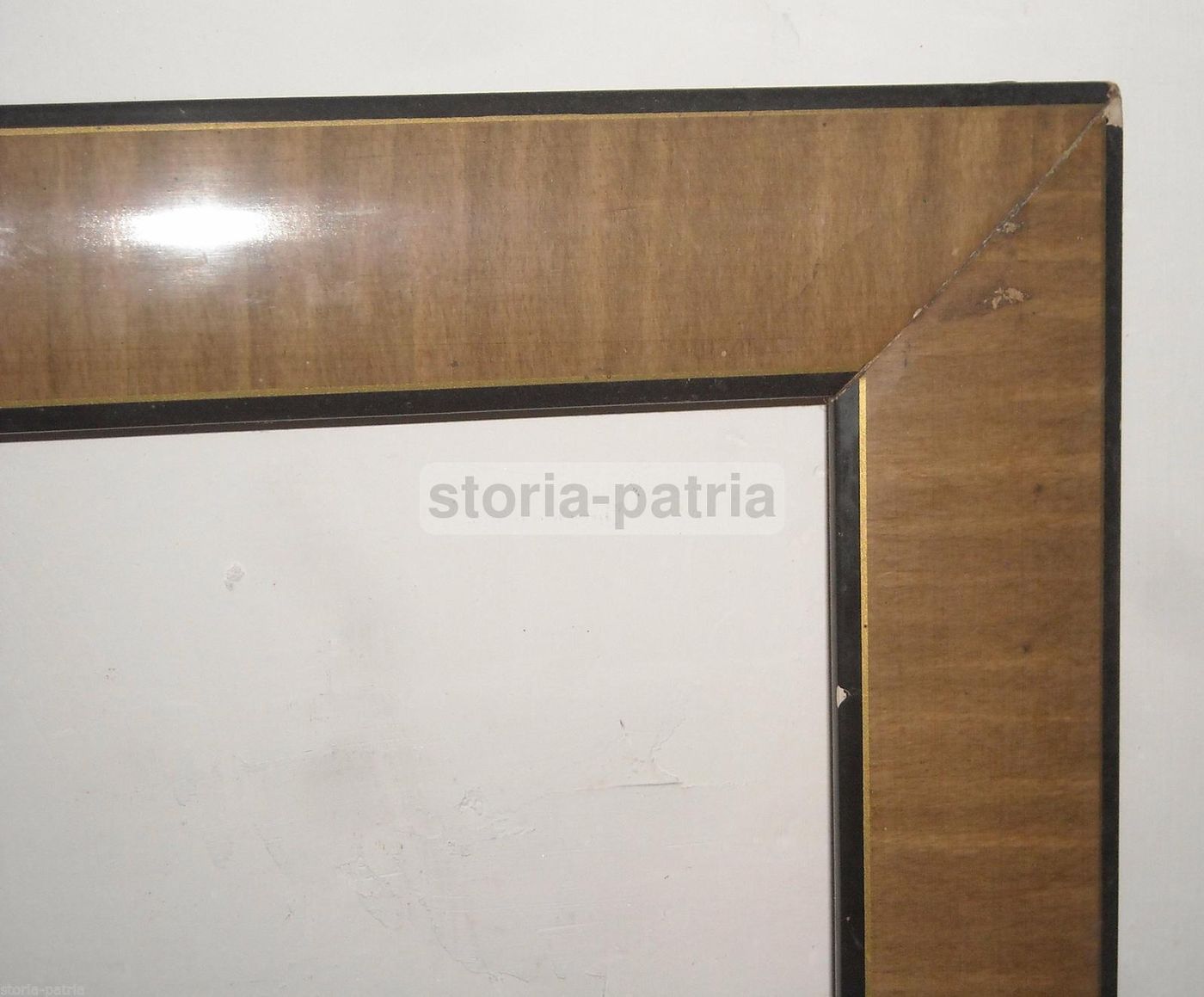 Cornice Antica Decorativa Anni '20 Da Restaurare 50x68 Cm