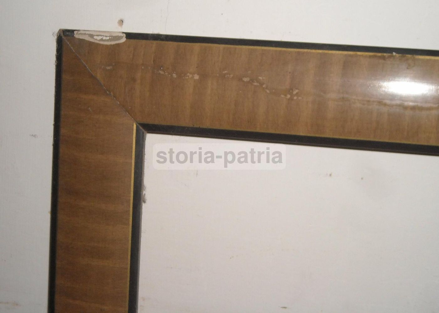 Cornice Antica Decorativa Anni '20 Da Restaurare 50x68 Cm