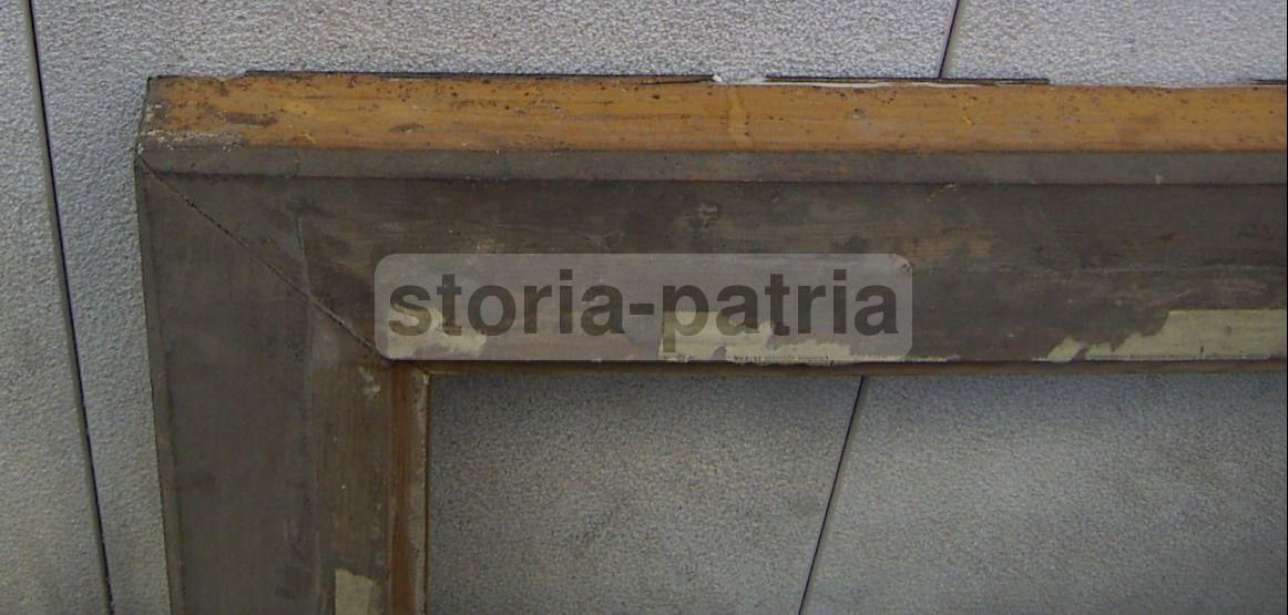 Antica Cornice Dorata In Legno, Fine XIX   Inizio XX Secolo, Cm 102x82