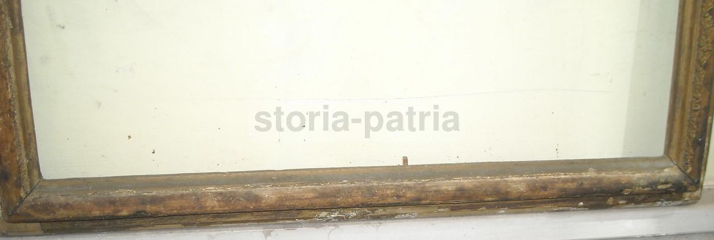 Cornice Antica Decorativa Dorata Del Settecento Per Dipinti E Opere