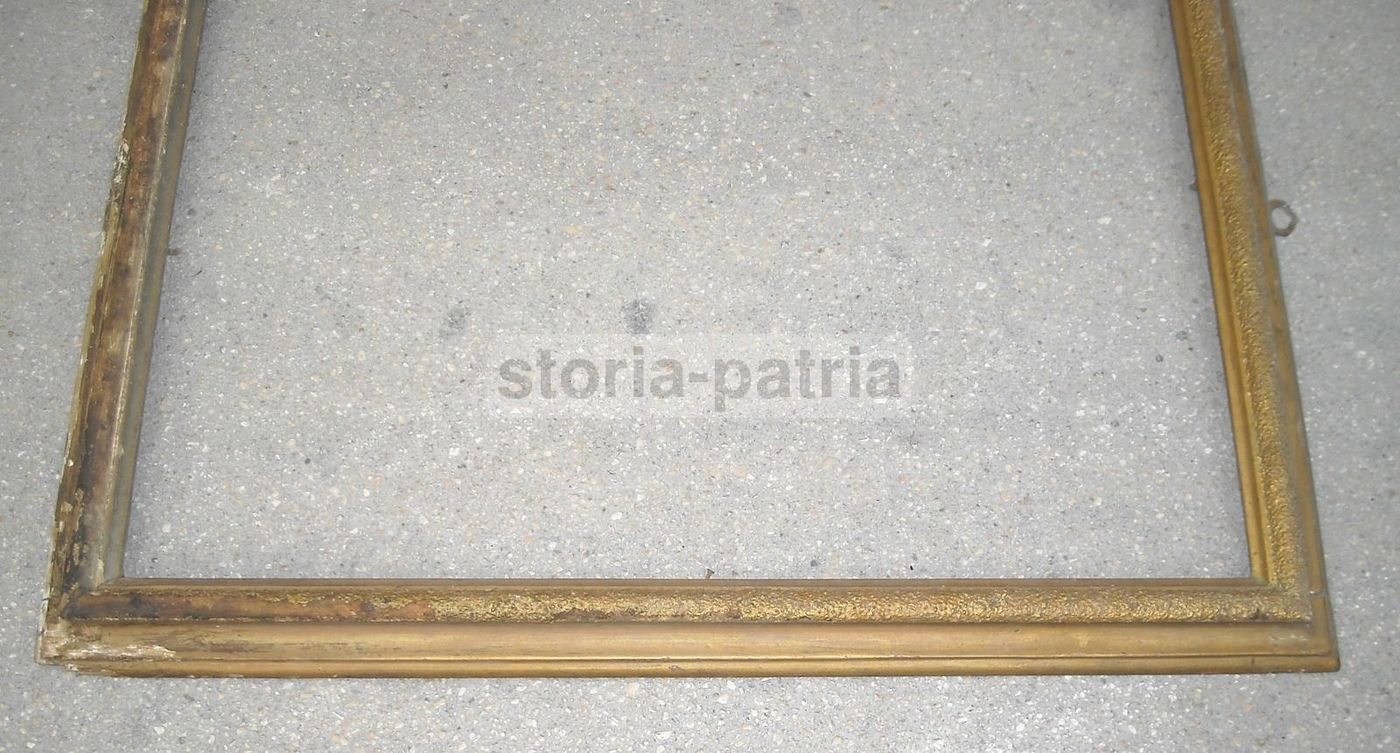 Cornice Antica Decorativa Dorata Del Settecento Per Dipinti E Opere