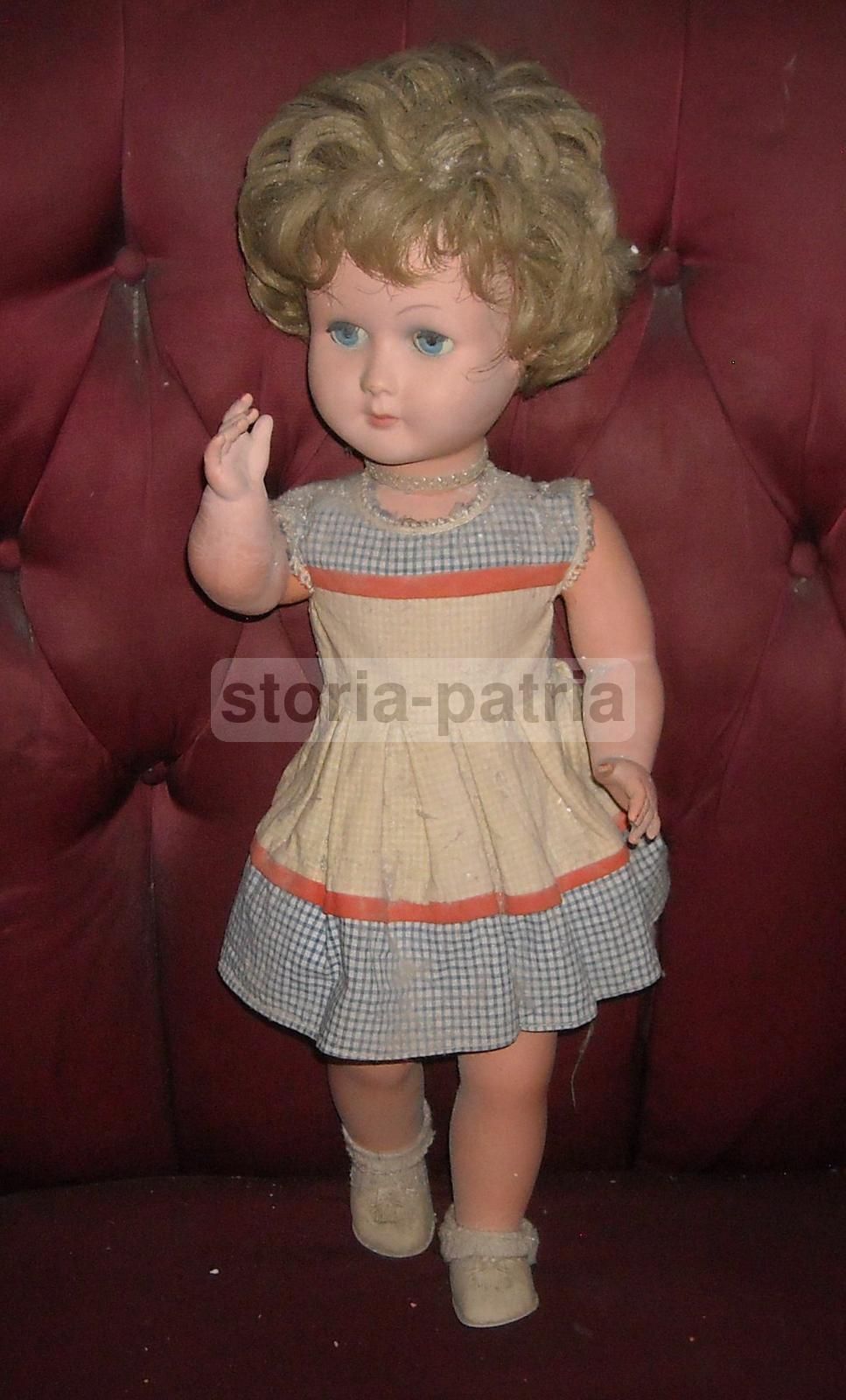 Bambola Vintage Bionda Anni '30 '50 Da Collezione (45 Cm)