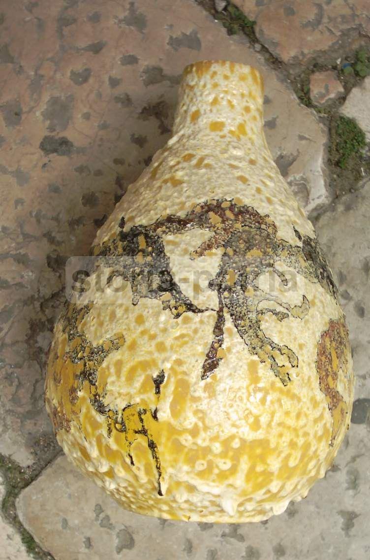 Grande Vaso In Ceramica Artistica Del Novecento