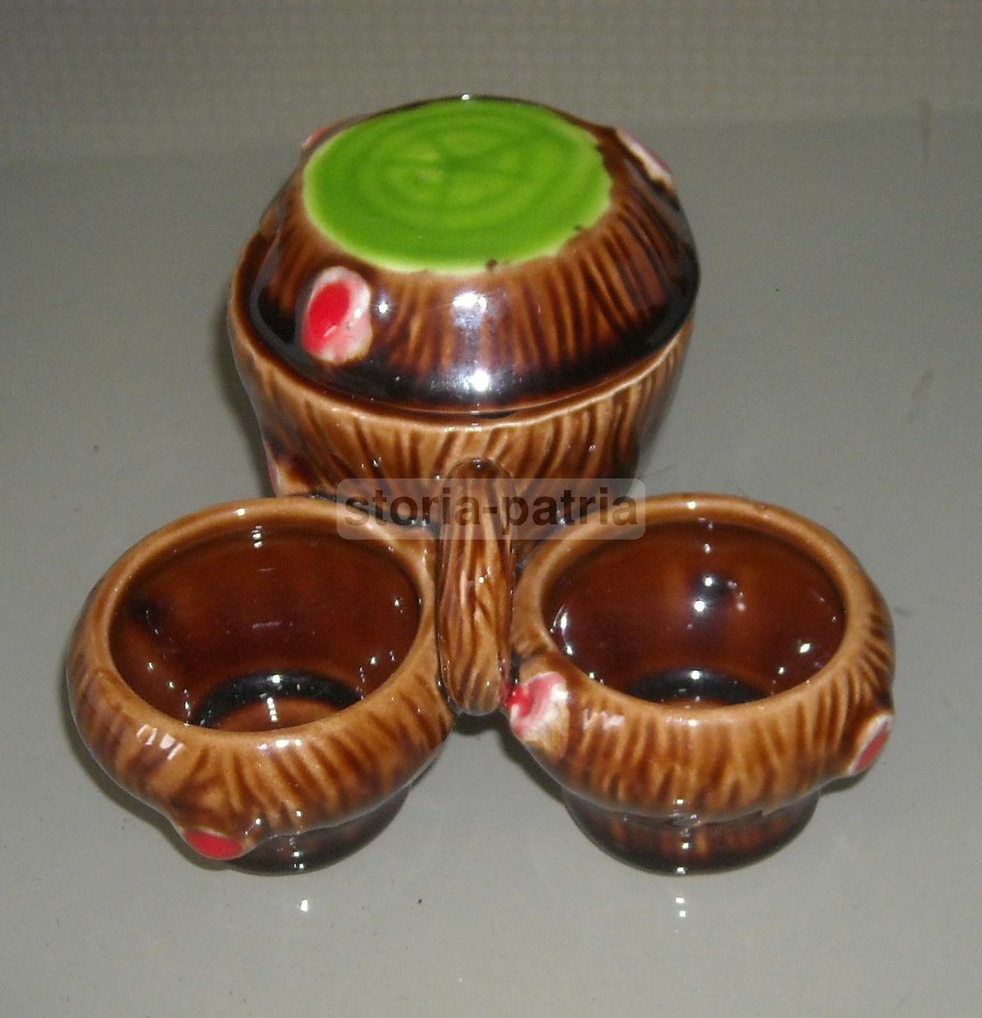 Saliera Ceramica Policroma Vallauris Ferlay Anni '60 '70