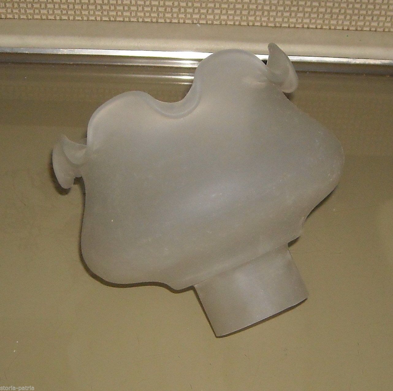 Coppa In Vetro Satinato Per Lampada E Lampadario, Anni 1940 1960