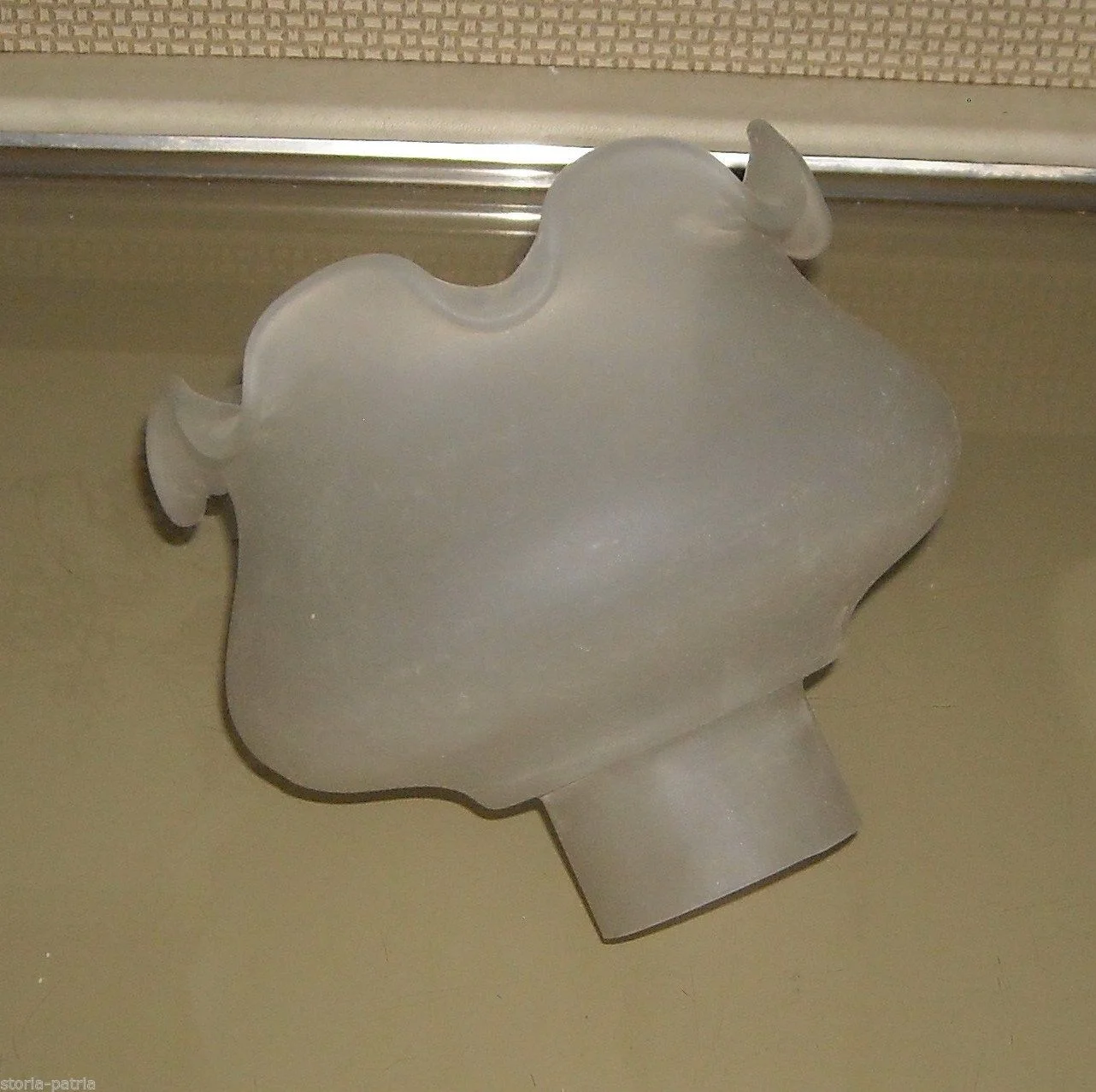Satin-Finished Glass Cup for Lamp and Chandelier, 1940s-1960s