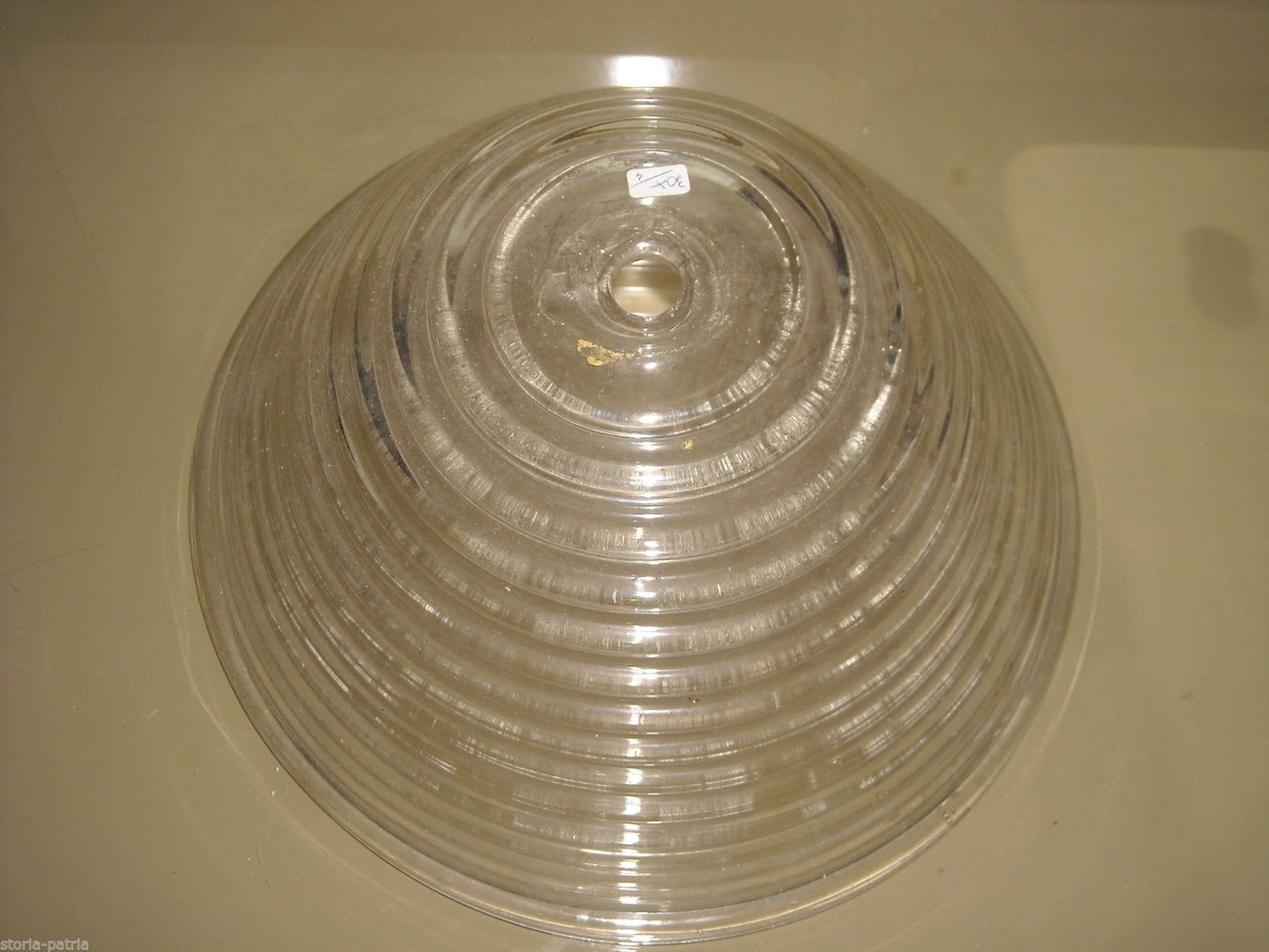 Coppa In Vetro Per Lampada O Lampadario, Anni '30 '60