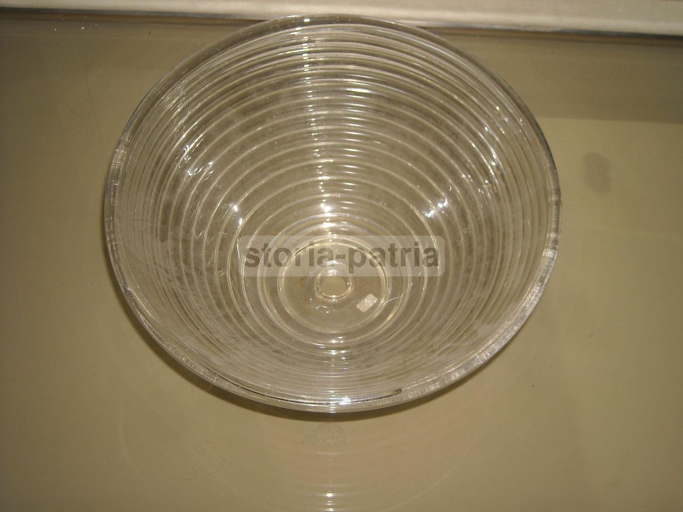 Coppa In Vetro Per Lampada O Lampadario, Anni '30 '60