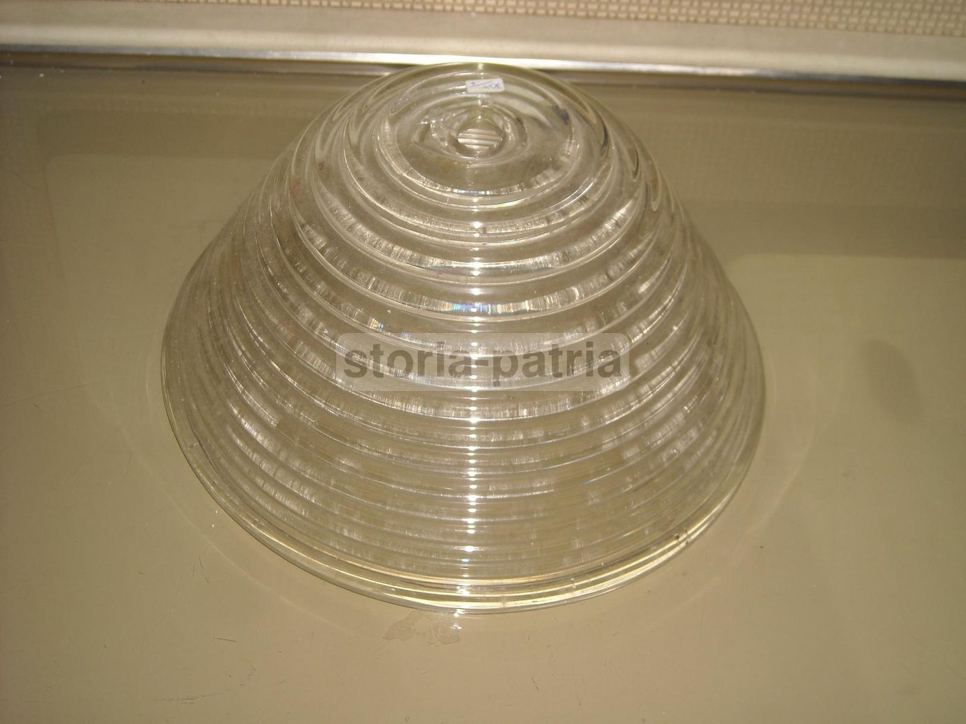 Coppa In Vetro Per Lampada O Lampadario, Anni '30 '60