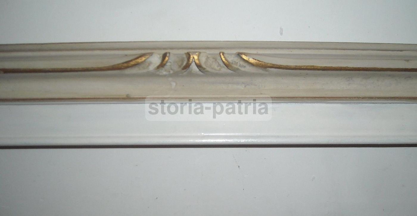 Cornice Laccata E Dorata Anni '20 '30 Per Dipinti E Specchiere