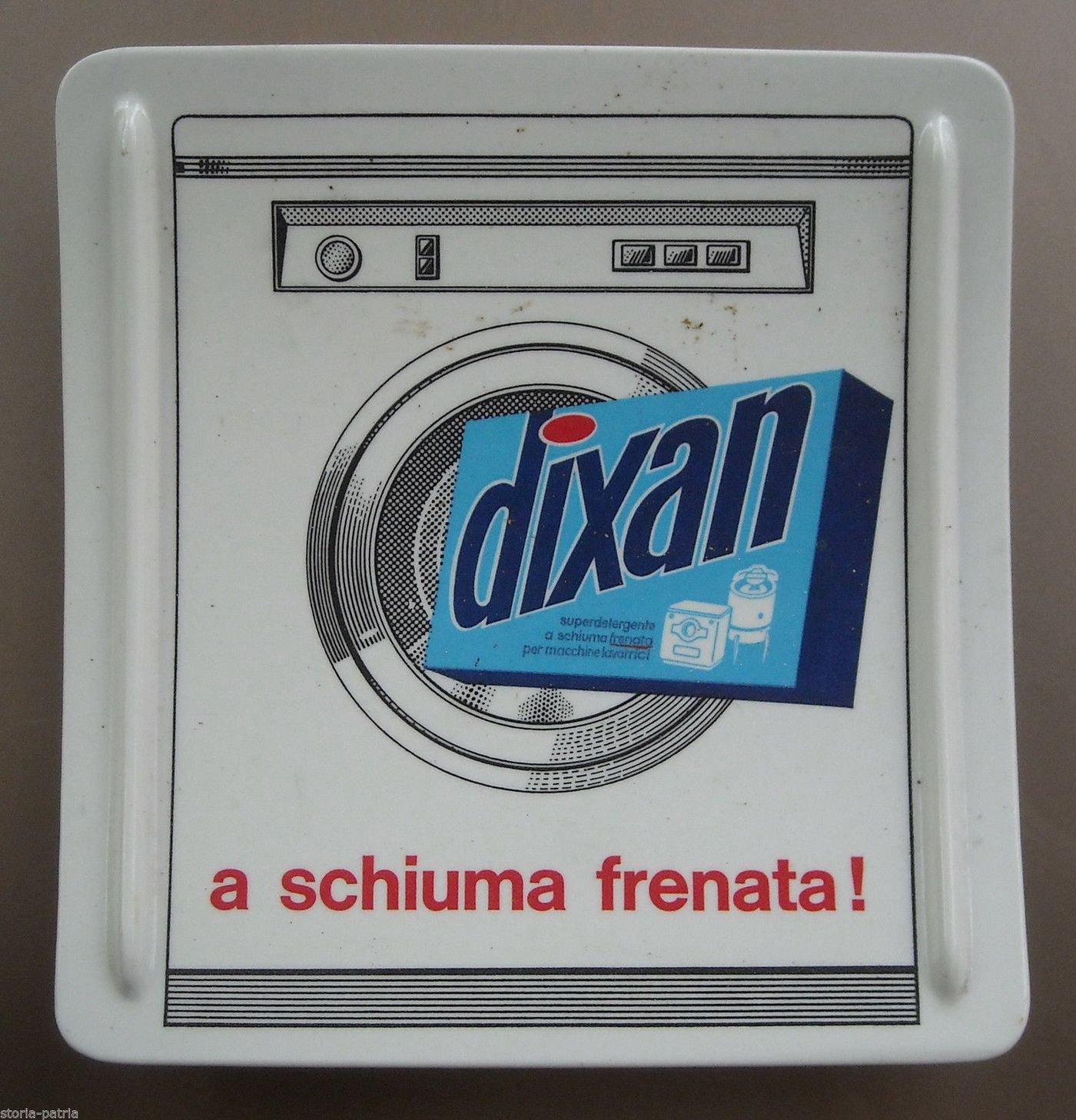 Vassoio Pubblicitario Vintage Dixan Anni '70: Posacenere O Portamonete