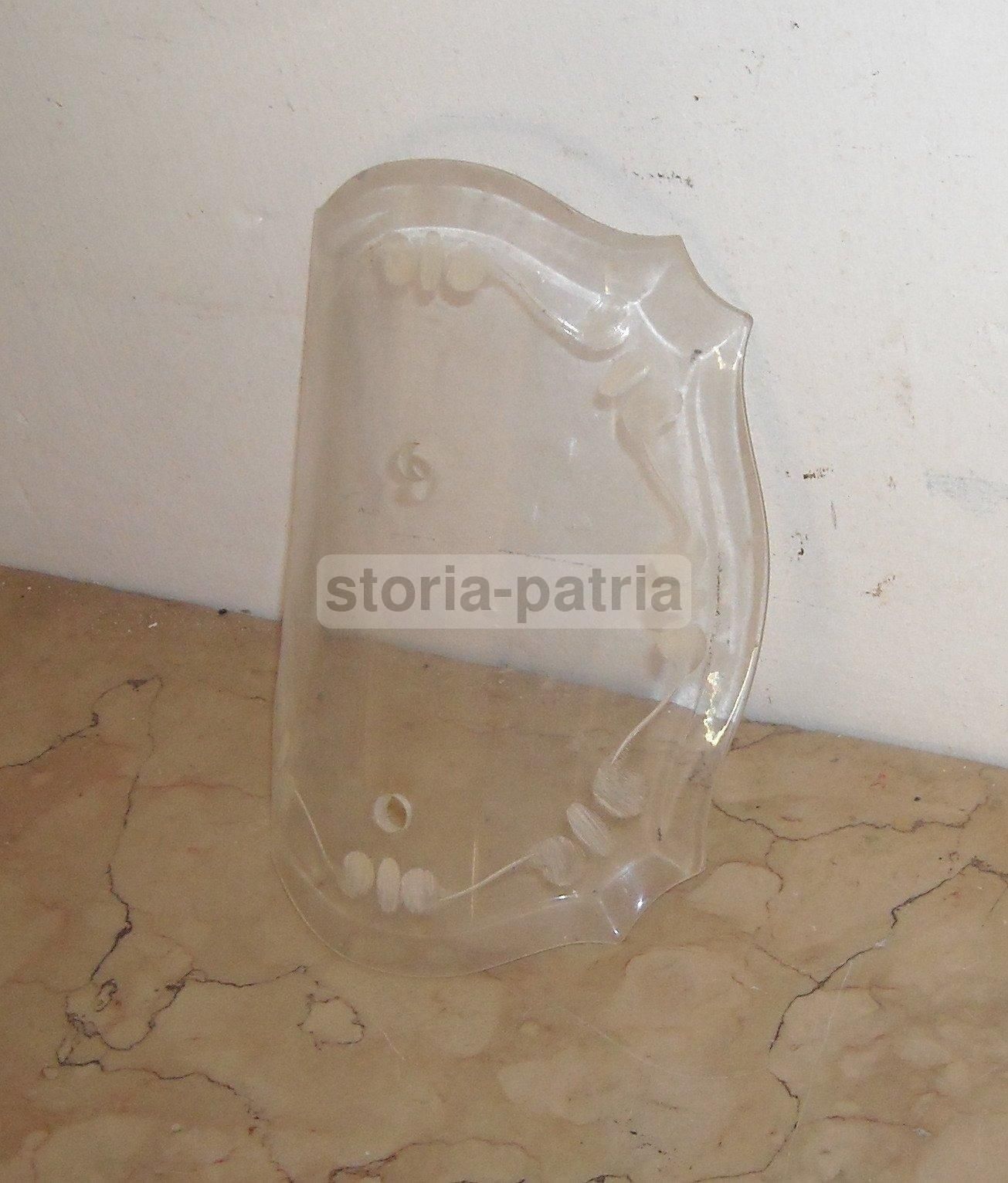 Coppe Paralume Vintage Anni '50 In Materiale Plastico Inciso