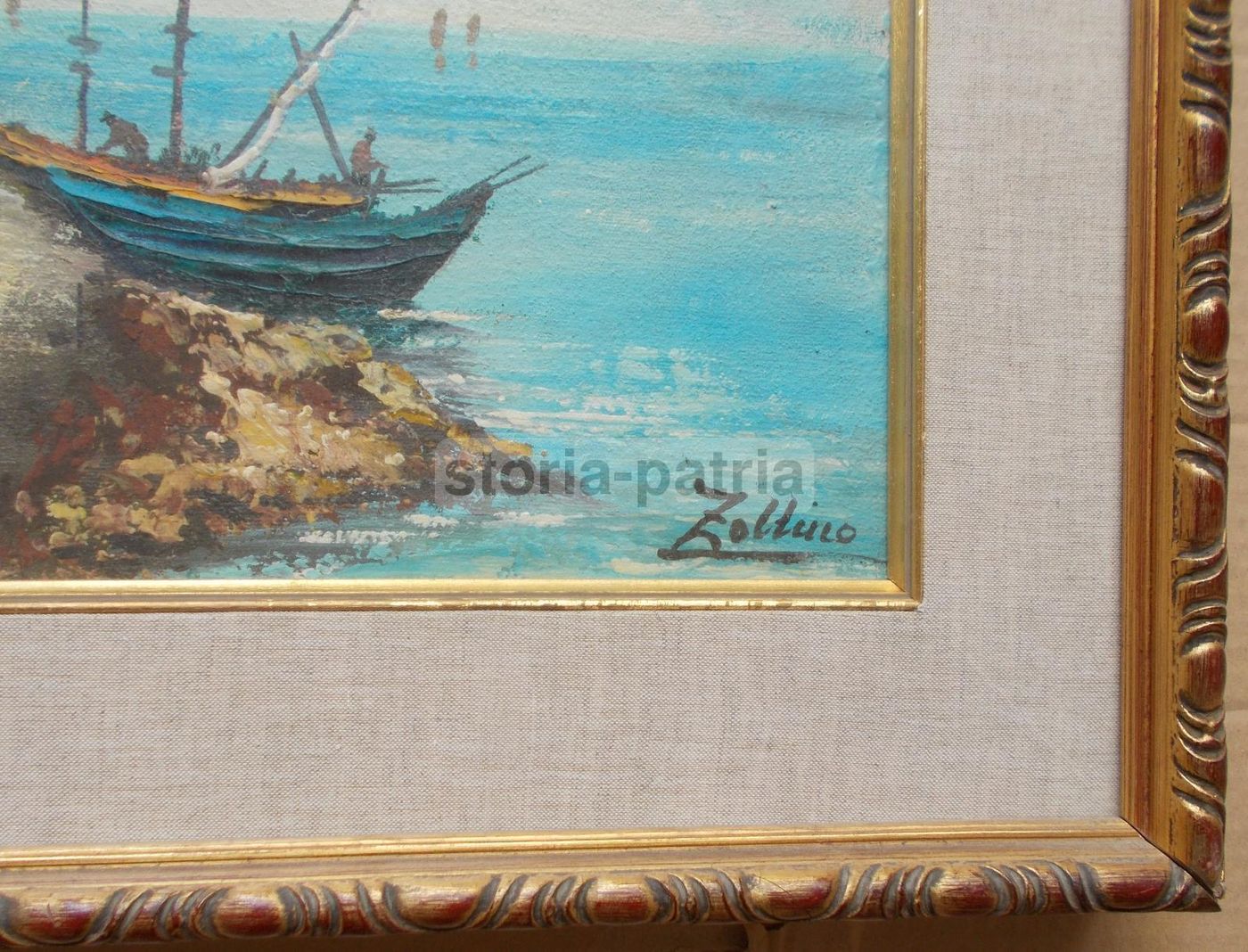 Marina Con Pescatori   Alviero Zollino
