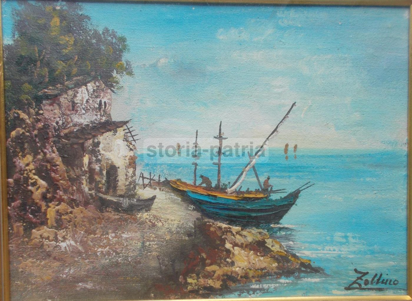 Marina Con Pescatori   Alviero Zollino