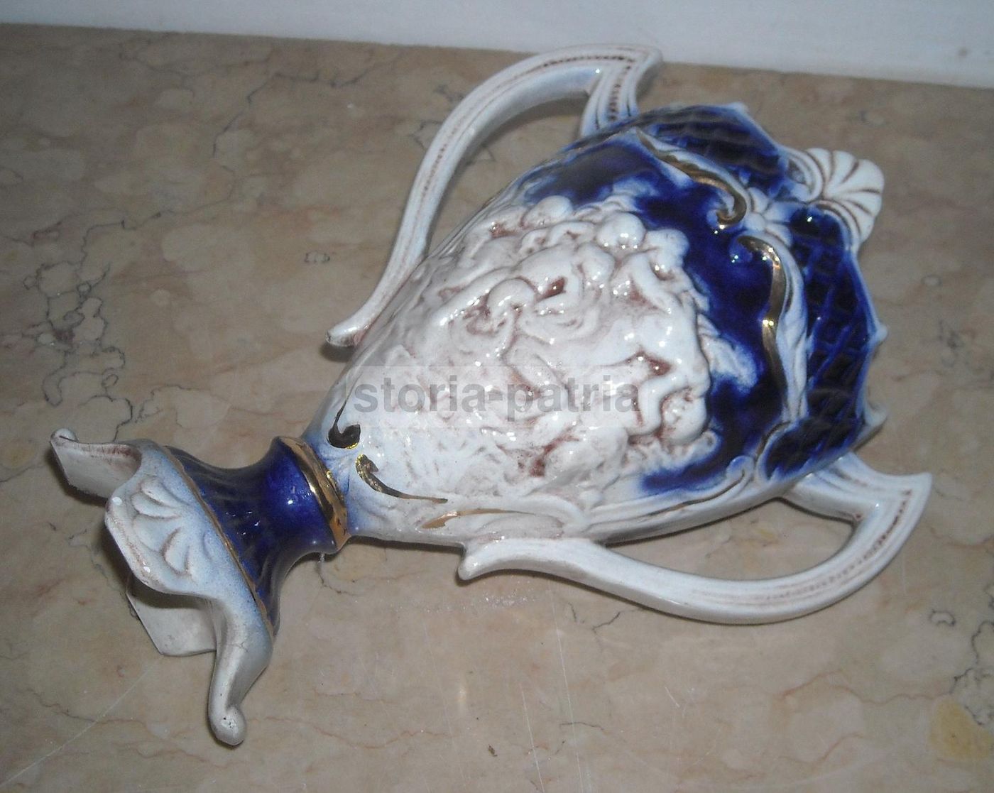 Anfora Ceramica Decorativa Mitologica, Made In Italy, Anni '50
