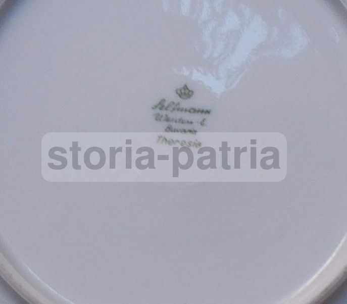 Piatto In Porcellana Bavaria Seltmann Pubblicità Shell Anni '30 '50