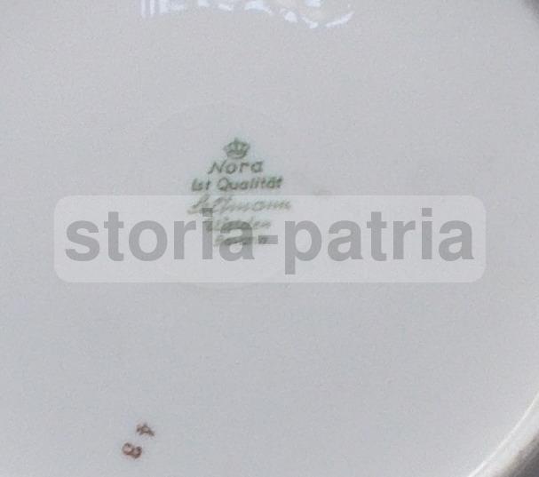 Piatto In Porcellana Seltmann Bavaria Con Decorazione Floreale, Anni '50