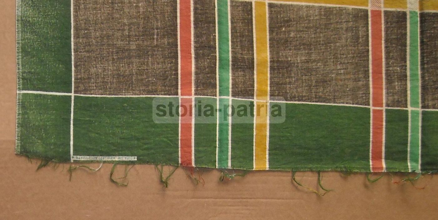 Tessuto Decorativo Vintage Stamperia Italiana Milano, Anni '40 '50