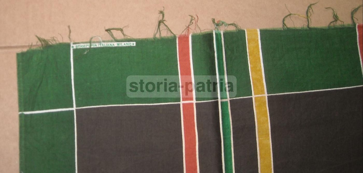 Tessuto Decorativo Vintage Stamperia Italiana Milano, Anni '40 '50