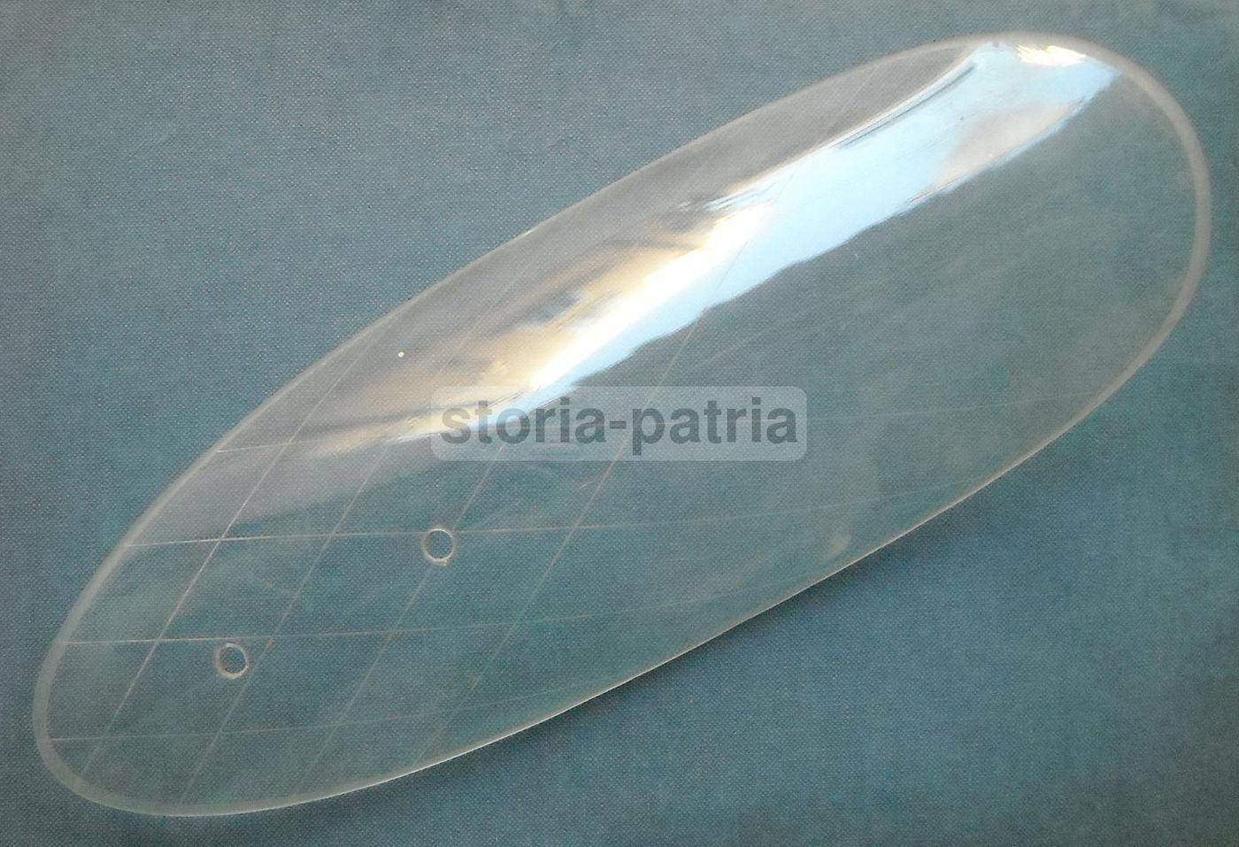 Coppa Vetro Per Lampada Decorata Vintage Anni '30 '60