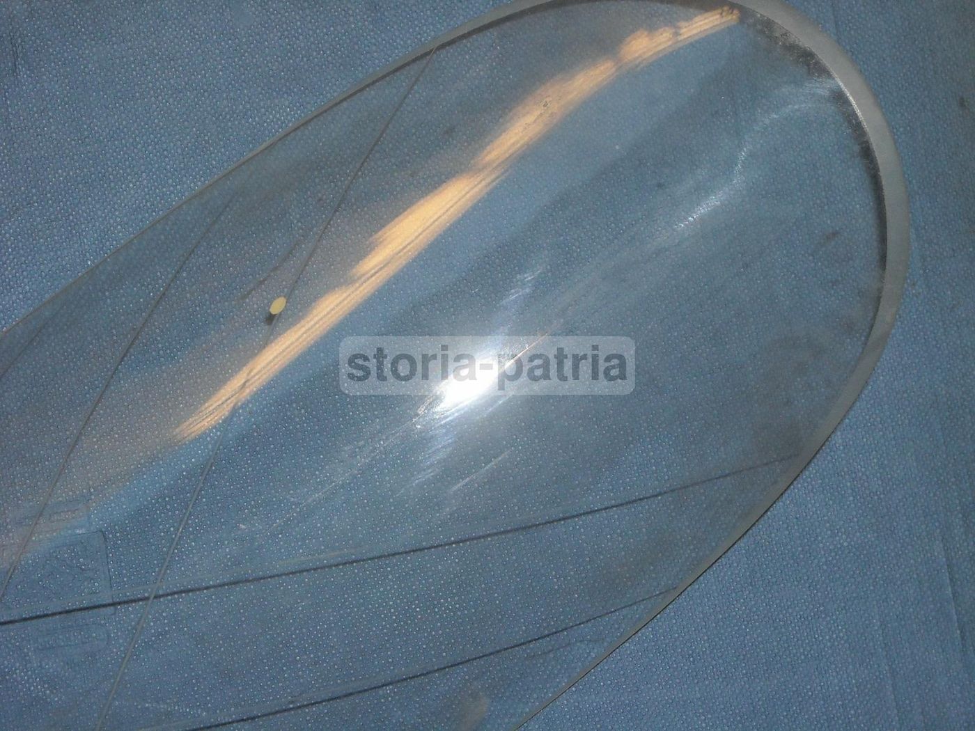 Coppa Vetro Per Lampada Decorata Vintage Anni '30 '60