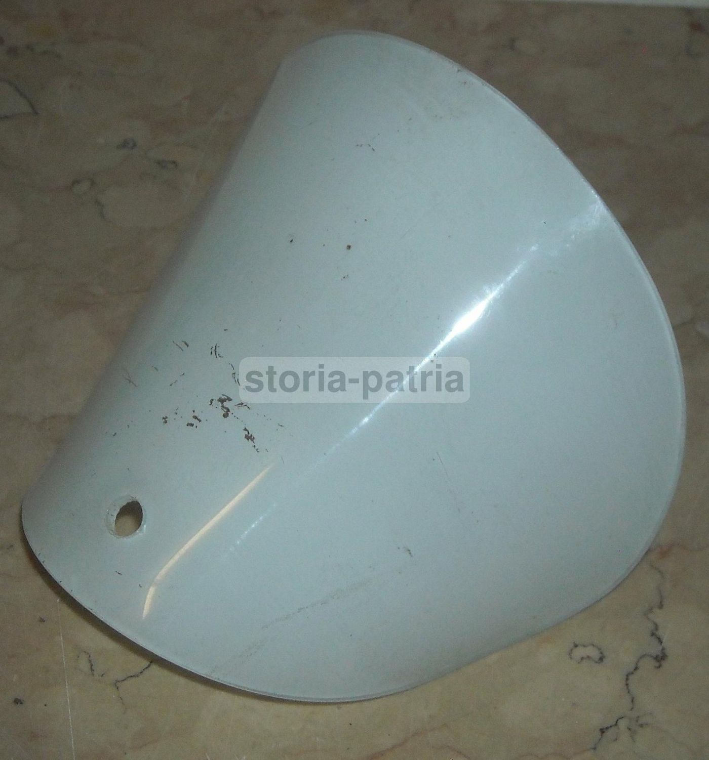 Coppa Vetro Satinato Per Lampada Vintage Anni '30 '60