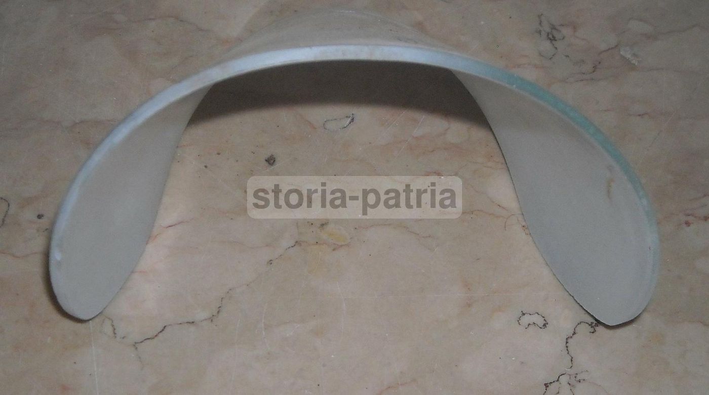 Coppa Vetro Satinato Per Lampada Vintage Anni '30 '60