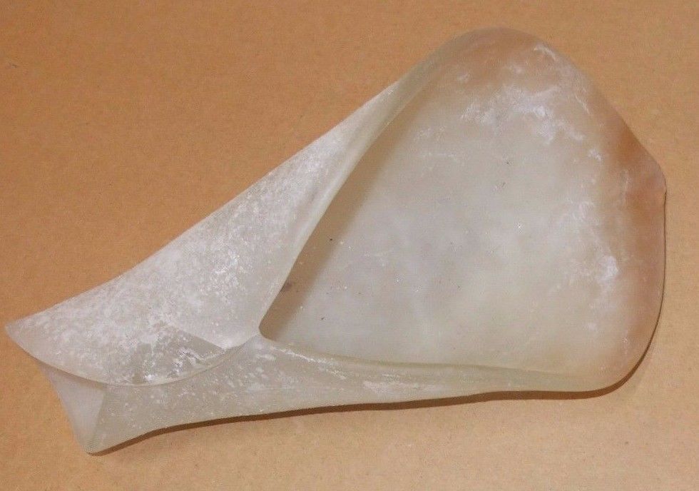 Coppa Per Lampada In Vetro Di Murano, Anni '60 '80