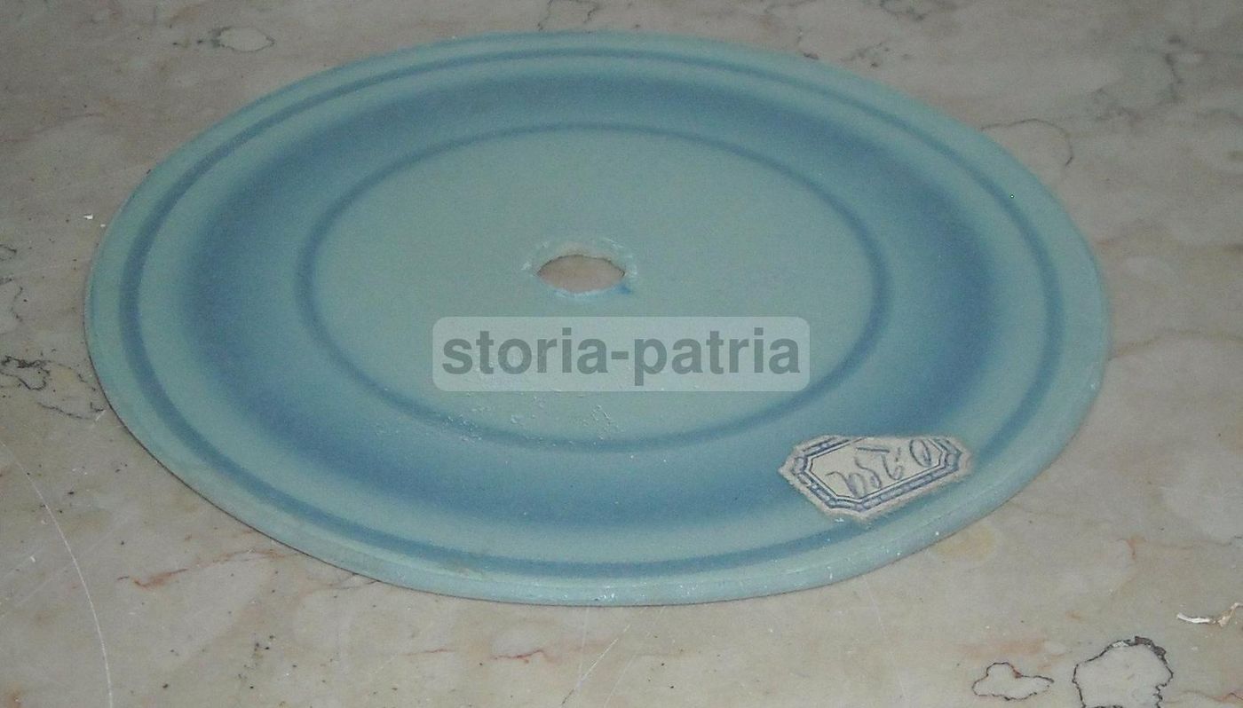 Vetro Decorativo Per Lampada Colorato, Anni 1930 1960