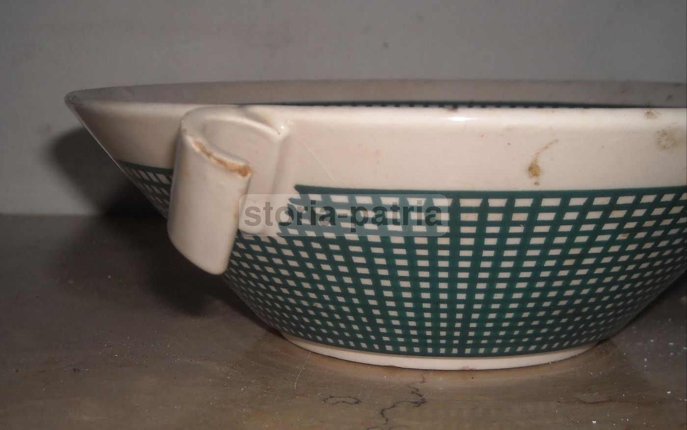 Ceramica Pucci Umbertide, Anni '50, Scodella Decorativa Verde