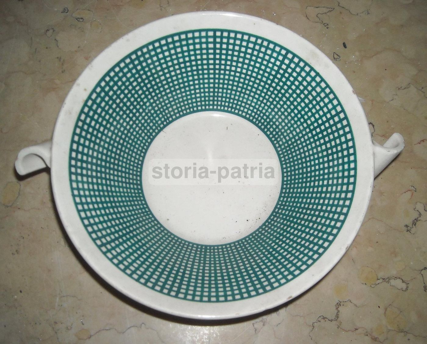 Ceramica Pucci Umbertide, Anni '50, Scodella Decorativa Verde