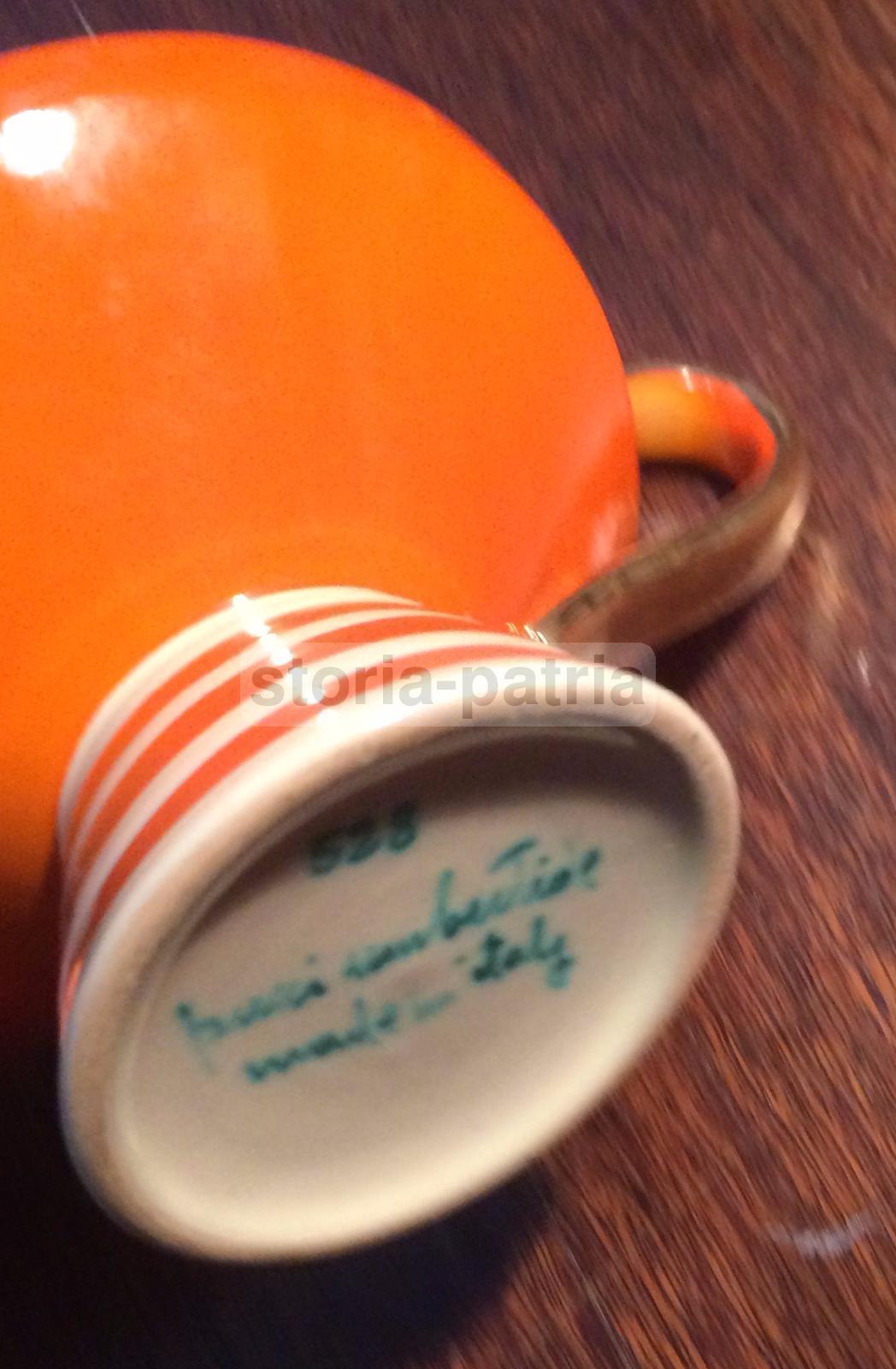 Ceramica Pucci Umbertide Anni '30 '50 Lampada Bugia Vintage