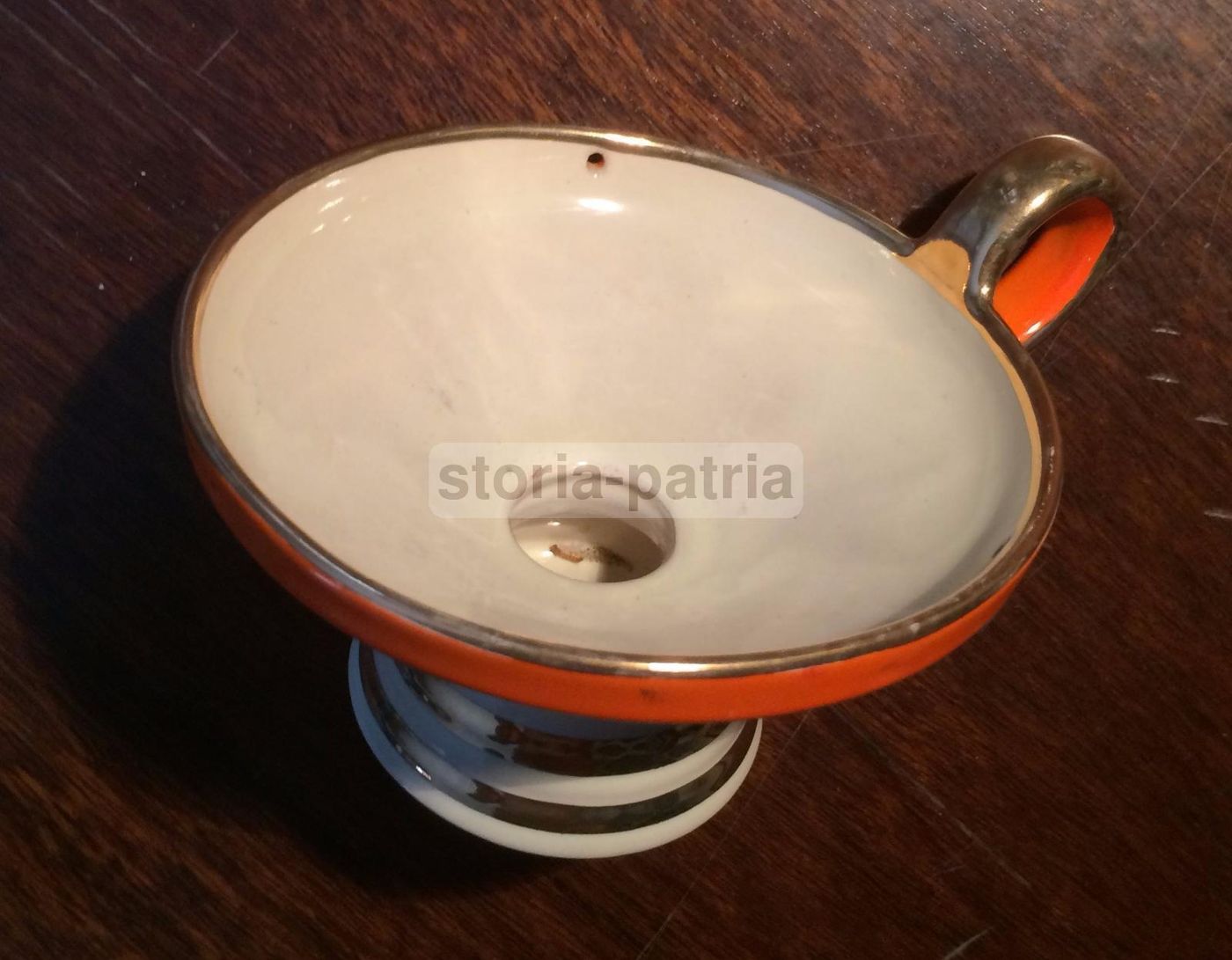 Ceramica Pucci Umbertide Anni '30 '50 Lampada Bugia Vintage