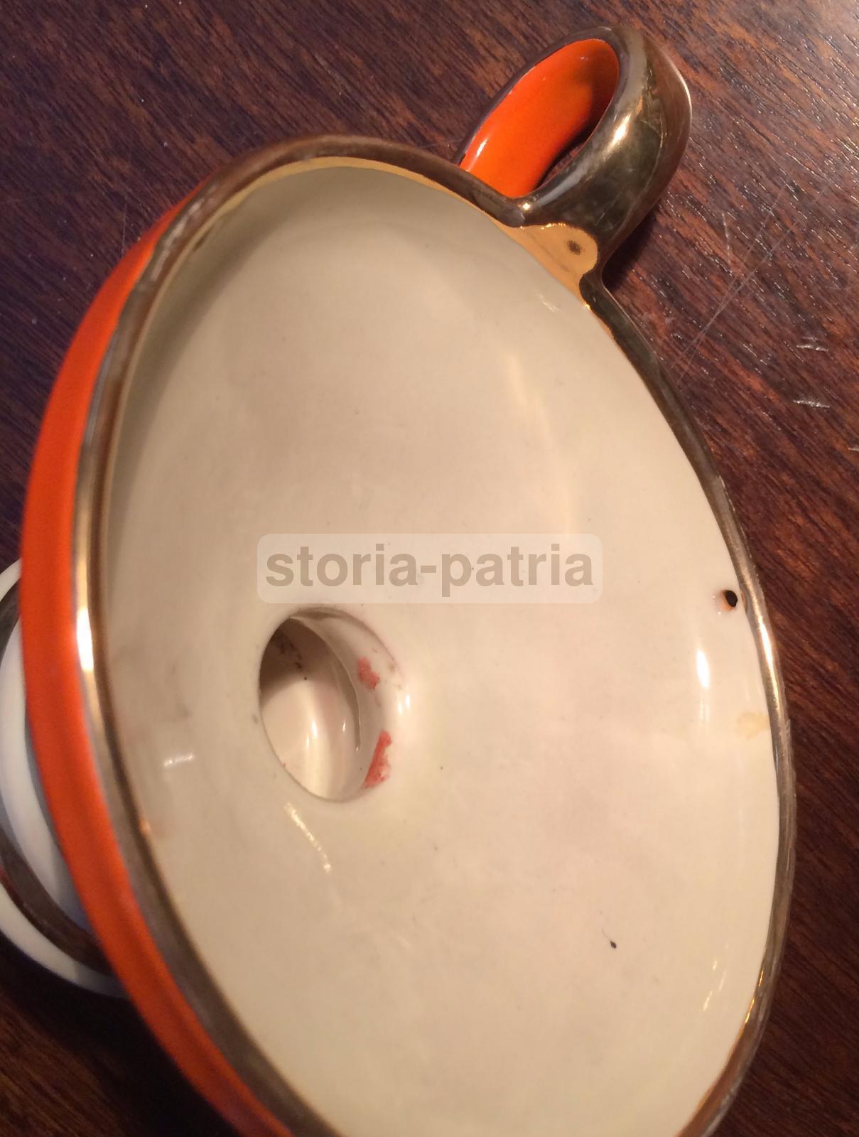Ceramica Pucci Umbertide Anni '30 '50 Lampada Bugia Vintage