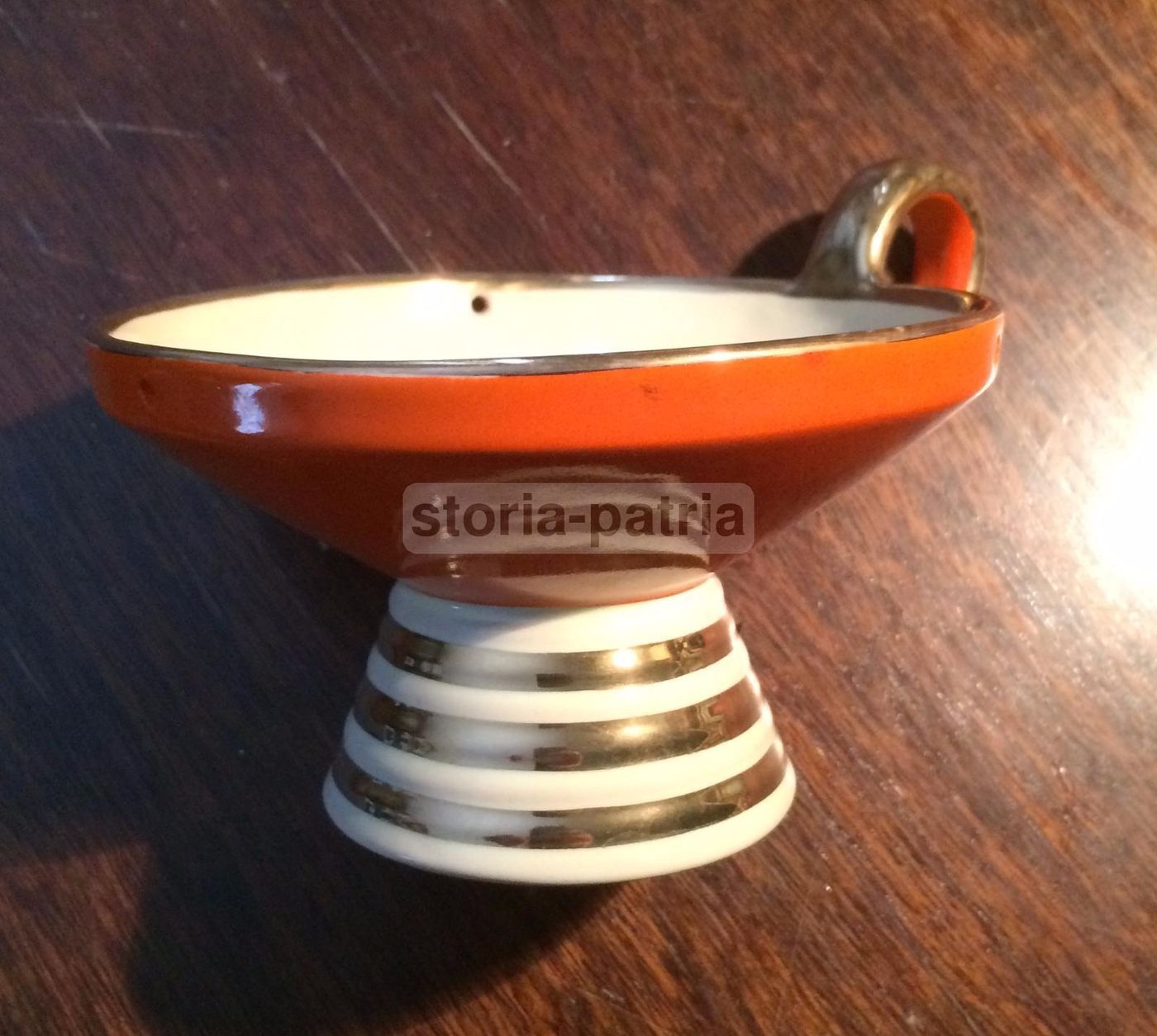 Ceramica Pucci Umbertide Anni '30 '50 Lampada Bugia Vintage