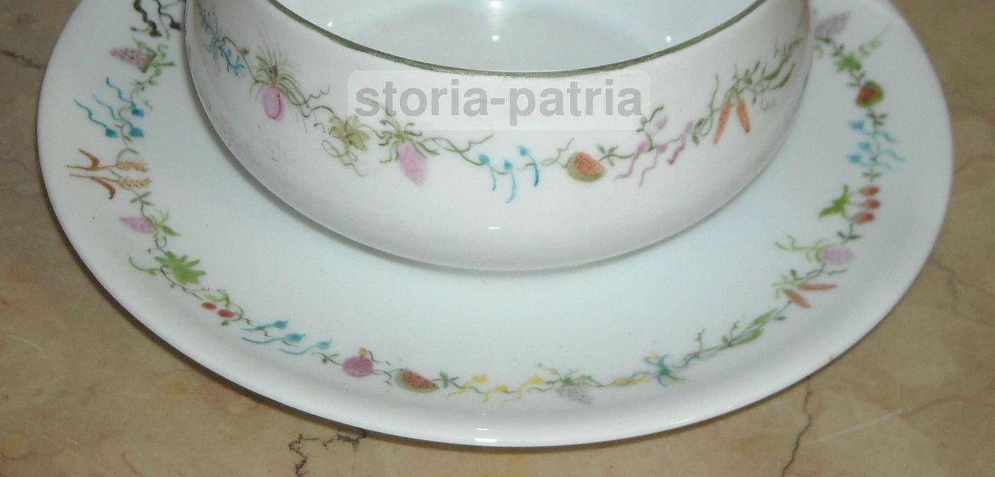 Porcellana Hutschenreuther Bavaria Con Decori Floreali